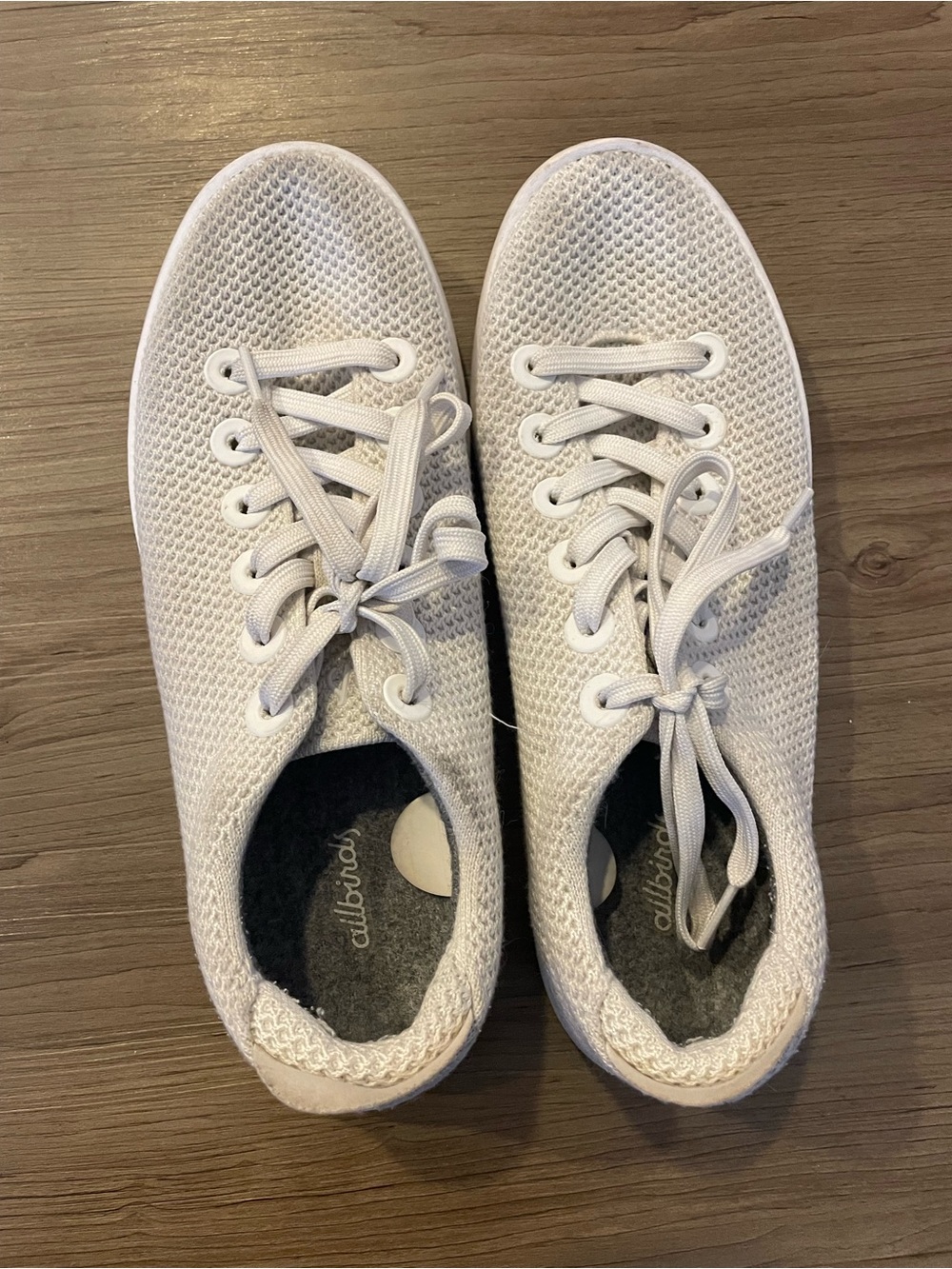 allbirds Men's White Tree Pipers Knit Sneakers